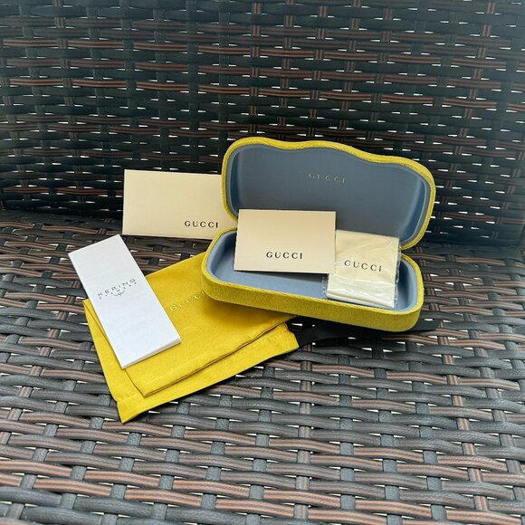 Gucci Green Grey GG1544S 003 Sunglasses Women - Picture 12 of 12